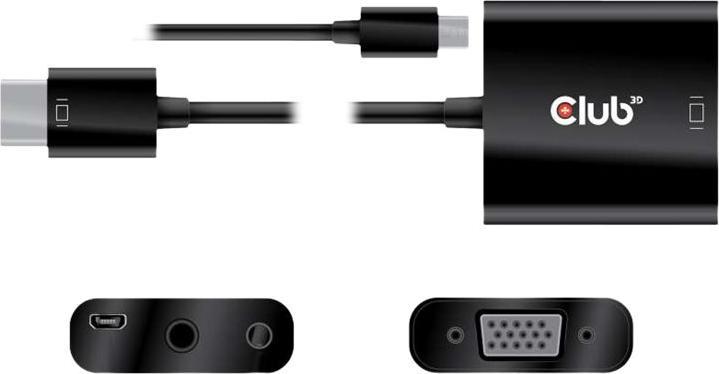 Actual product image Club 3D CAC-1302 (VGA, 24 cm)