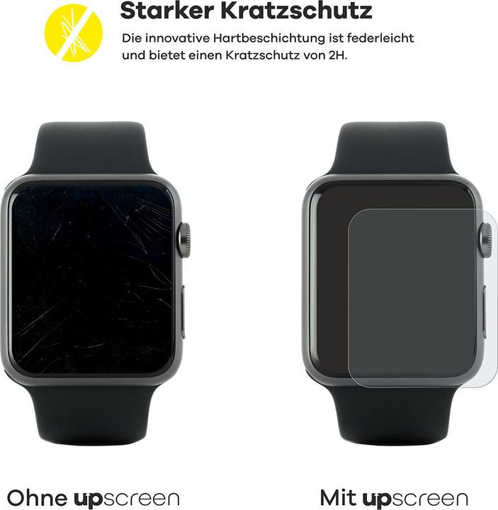 Actual product image upscreen Reflection Shield screen protector