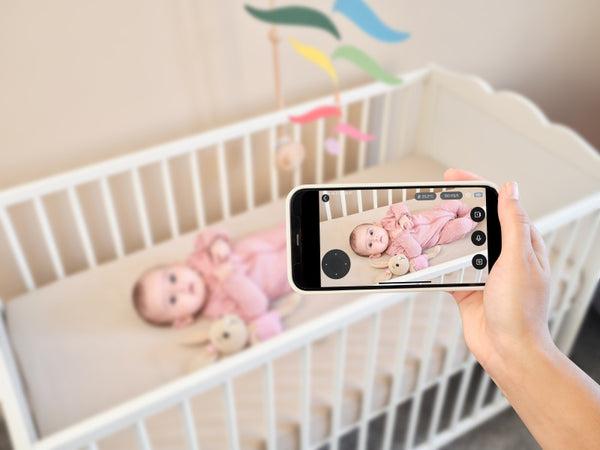 Produktbild ETA | Baby Monitor | 630690000 MIMI | Flexible camera | White (Babyphone mit Kamera, 10 m)