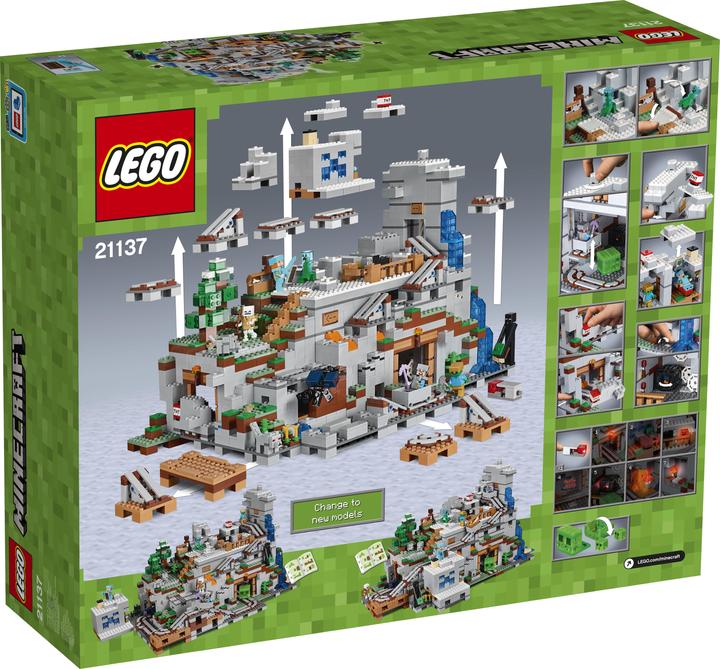 Produktbild LEGO Die Berghöhle (21137, LEGO Minecraft)