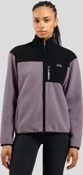 Actual product image Odlo Mid layer full zip ESSENTIAL HIGH PILE BLOCKED (M)
