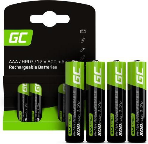 Actual product image GreenCell HR03 (4 pcs., AAA, 800 mAh)