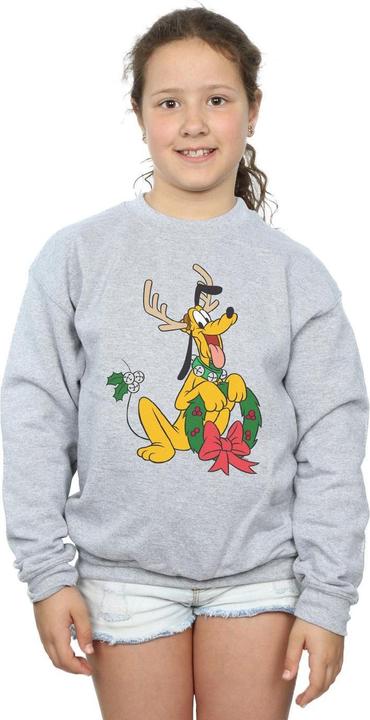 Produktbild Disney Pluto Christmas Reindeer Sweatshirt Mädchen (128)