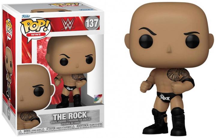 Image du produit Funko WWE POP! Vinyl Figur The Rock (final) 9 cm