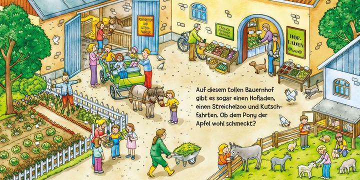 Produktbild Buggy-Bücher: Mein Buggy-Wimmelbuch: Bauernhof (Deutsch)