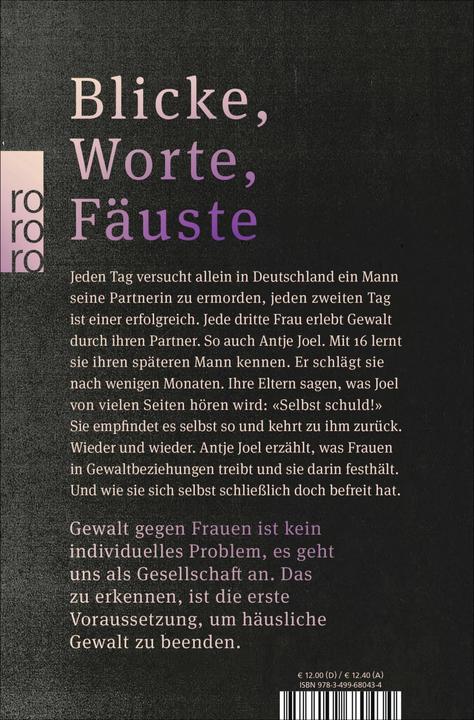 Produktbild Prügel (Deutsch, Antje Joel, 2020)