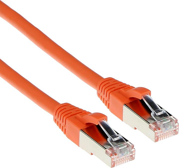 Image du produit FB2102 2m Cat6a SF/UTP (S-FTP) Orange Câble réseau (S/FTP, CAT6a, 2 m)
