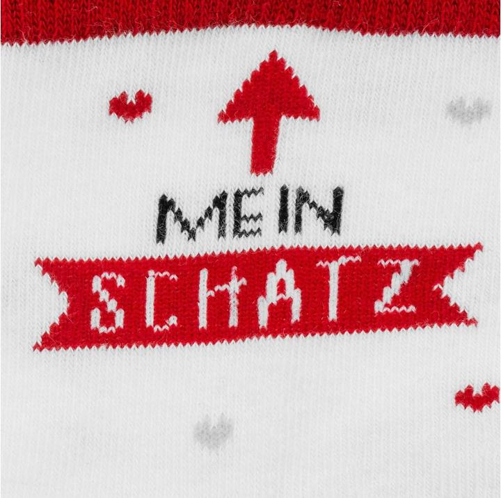 Actual product image Sheepworld Zaubersocken Motiv 'Schatz' (pack of 8, 36 - 40)
