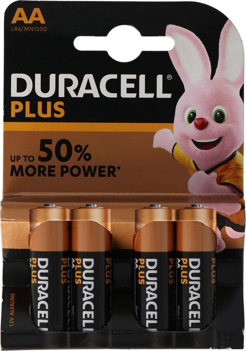 Produktbild Duracell Plus (4 Stk., AA, 2600 mAh)