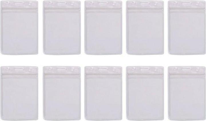 Produktbild JTI Transparente Ausweishüllen, 10er-Pack