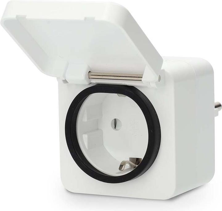 Nedis SmartLife Smart Stecker | Wi-Fi | IP44 | 3680 W | Schutzkontakt | -25 - 55 °C | Android™ / IOS