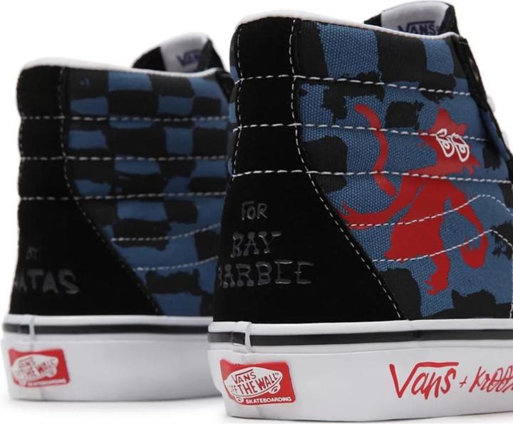 Actual product image Vans Krooked By Natas for Ray SkateSkate Sk8-Hi (41)