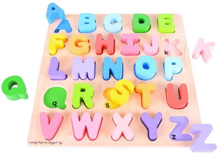 Produktbild Bigjigs Holz Alphabet Puzzle (Multilingual)
