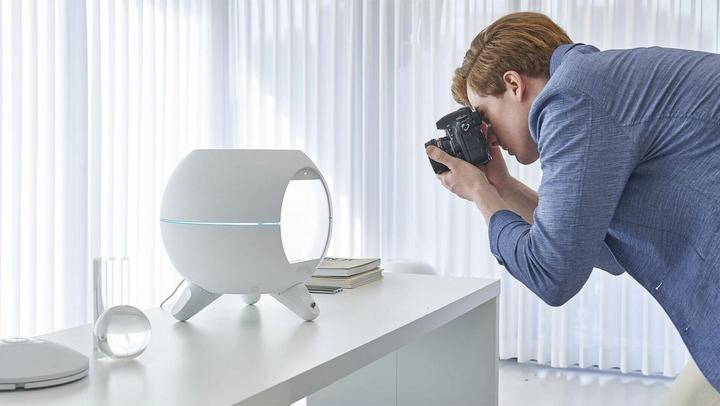 Actual product image Orangemonkie Foldio360 Smart Dome (Recording box)