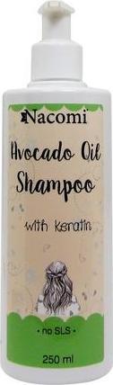 Image du produit Nacomi Shampooing à l'huile d'avocat Shampooing pour cheveux à l'huile d'avocat 250Ml (250 ml, Shampoing liquide)