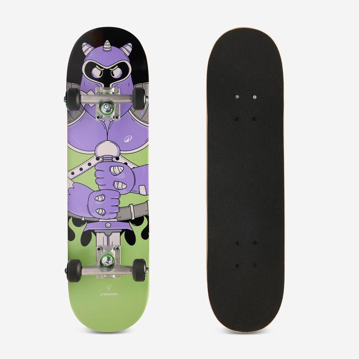 Image du produit Decathlon Planche de skate pour enfant 3-7 ans cp100 mini taille 7,25" skatopia vert (7.25")