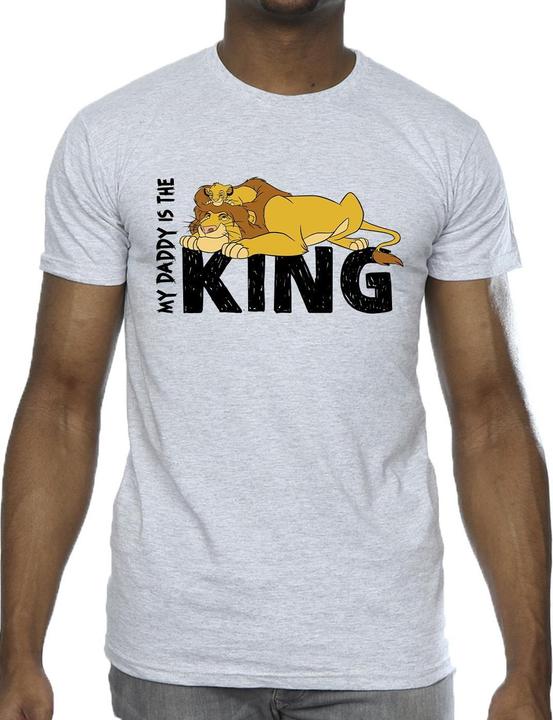 Immagine prodotto Disney The Lion King Daddy Is King Maglietta Uomo (4XL)