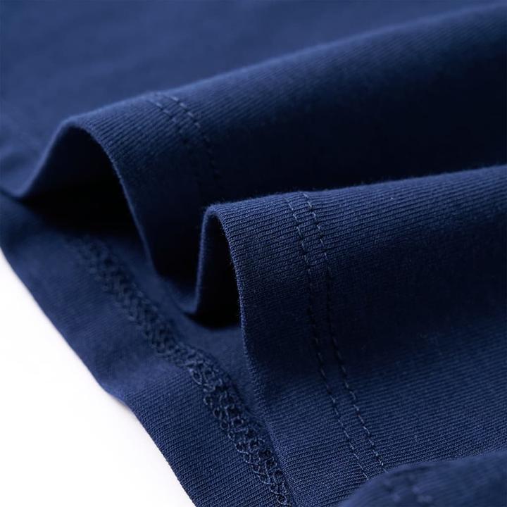 Immagine prodotto VidaXL T-shirt per bambini blu navy 116,Materiale: 95 % cotone. 5 (116)