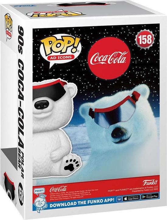 Image du produit Funko Pop! Ad Icons : Coca-Cola Bear (90s) (158)
