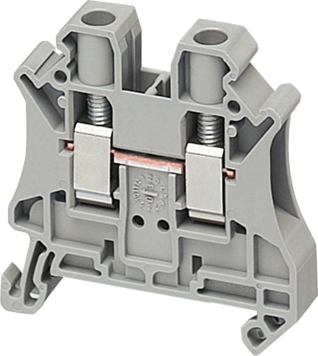 Produktbild Schneider Electric Gennemgangsklemme 6mm², grå