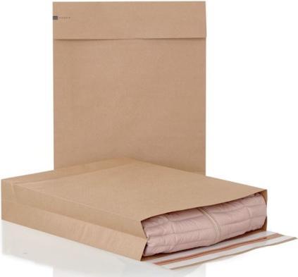 Produktbild Bong Versandtasche Papier 350x450x120-100mm - (200 Stk. x 200 )