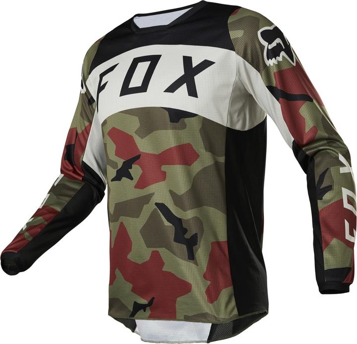 Fox JERSEY 22 180 BNKR GRN CAMO M (M)