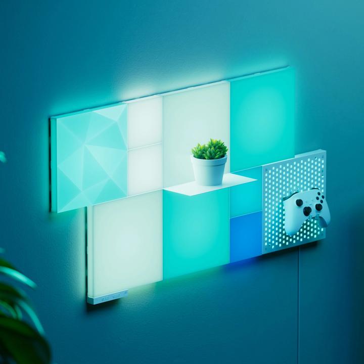 Actual product image Nanoleaf Blocks expansion pack 2 textured panels