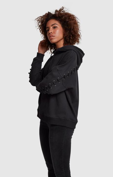 Immagine prodotto Urban Classics Felpa con cappuccio da donna allacciata (S)
