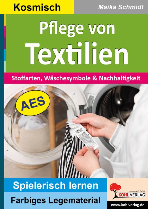 Actual product image Pflege von Textilien (German, Schmidt, Maika, 2025)