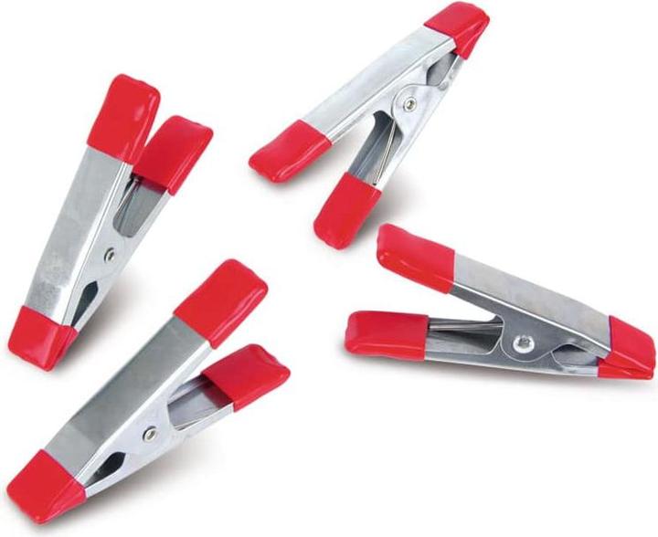Actual product image BGS Mini Metal Clamp Set 50 mm 4 pcs. (20 mm)