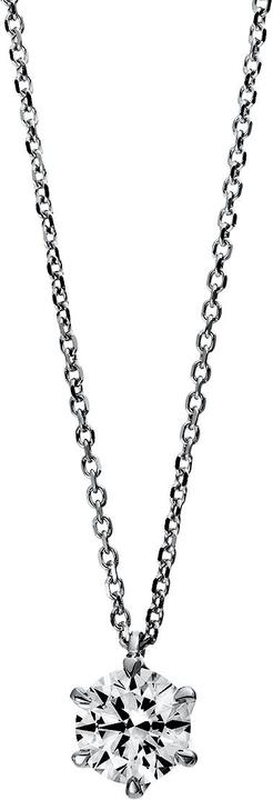 Goldberg Diamant Collana solitaria Vendome 750/1000 con certificato di diamante GIA (Oro bianco)