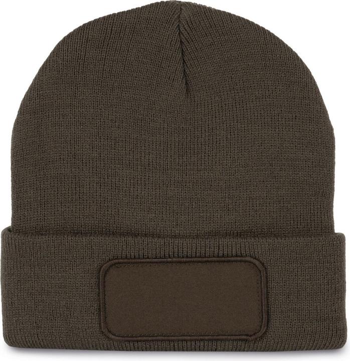 Actual product image K-up Beanie with patch