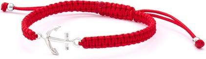 Produktbild Beneto Cord red kabbala bracelet Anchor AGB548 (L)