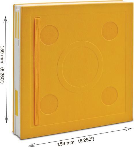 Produktbild LEGO Stationary Yellow Notebook with gel pen
