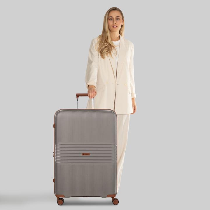 Actual product image Farmhood Eco Edition 02 4 Rollen Trolley 76 cm mit Dehnfalte (109 l, XL (from 140l))