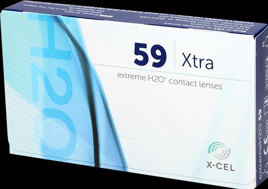 Produktbild Extreme H2O 59% Xtra (+2.75, Monatslinse, 6 Stück, Sphärisch)
