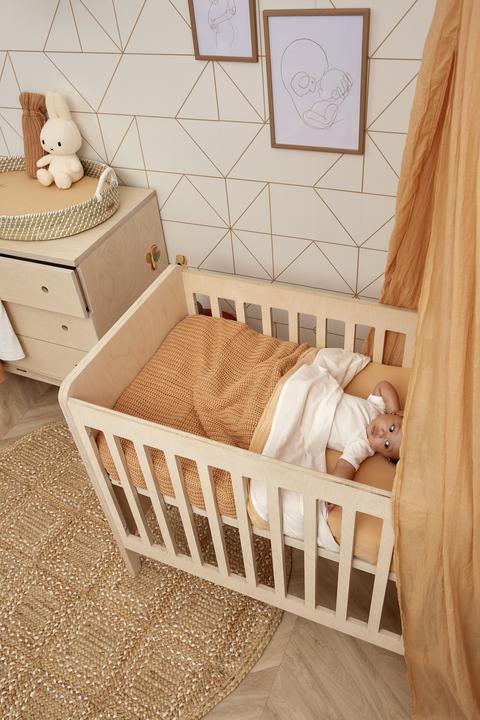 Productafbeelding Meyco Home jersey hoeslaken 140x200 warm zand (140x200 cm)