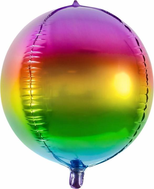 Produktbild Partydeco Regenbogen-Kugelkugel 40cm (1 x)