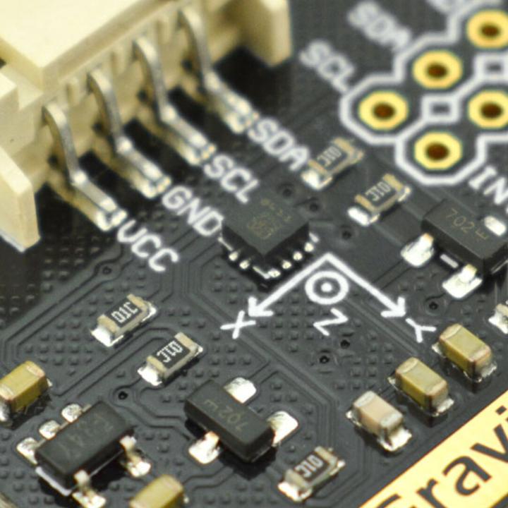 Produktbild DFRobot Gravity LIS2DH Beschleunigungssensor 3-Achsen I2C