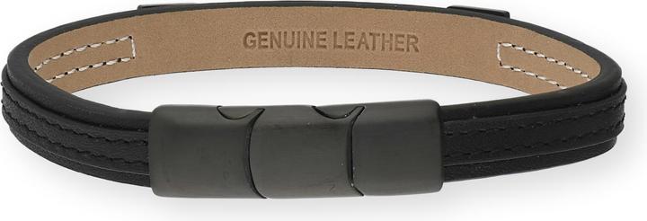 Carat Men's Classic (22 cm, Edelstahl/Leder)