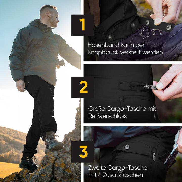 Produktbild Normani Herren Wanderhose - Outdoorhose (54)