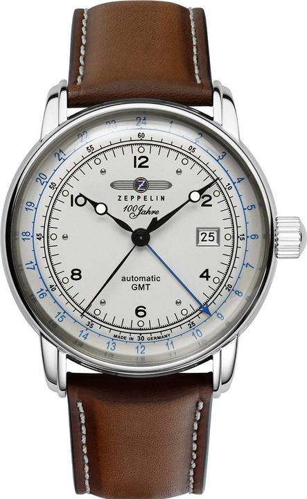 Zeppelin 100 Jahre 8666-1 (Analoguhr, 43 mm)
