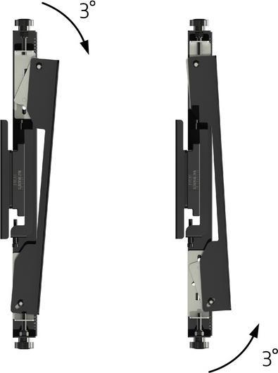 Actual product image Multibrackets Micro mount, 40" - 65", load capacity 30 kg