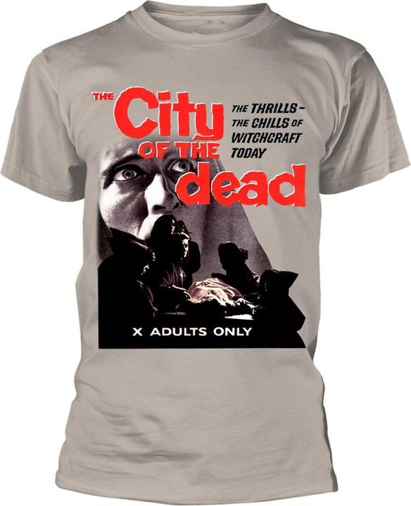 The City of the Dead Plastic Head Horror City of the Dead Men's T-Shirt Off White Small (S)