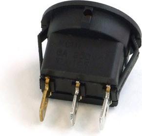 Produktbild Phobya Wippschalter Rund LED blau 1-polig AN/AUS schwarz (3pin)