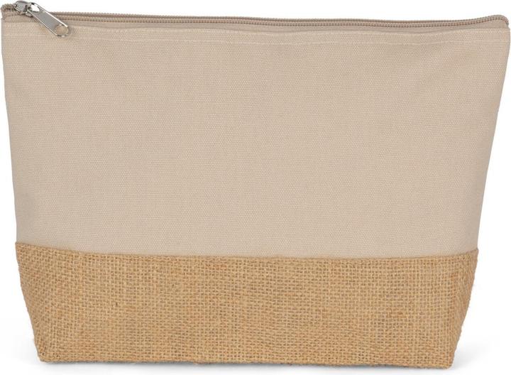 Actual product image Kimood Cotton canvas and jute pouch