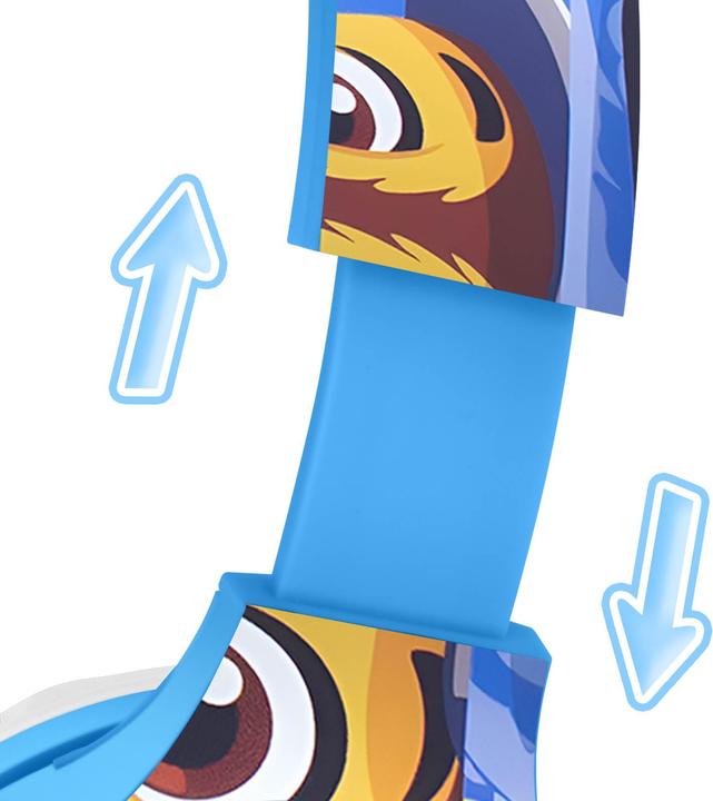 Actual product image Forever Paw Patrol Bluetooth headphones blue