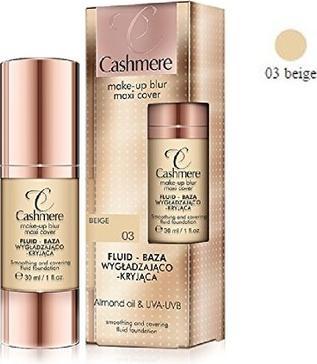 Cashmere Make-Up Blur Maxi Cover Fluid - Glättende und abdeckende Base 03 Beige 30ml (03 Beige)