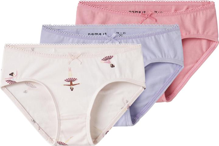 Immagine prodotto Name it Nmfbriefs 3p Ballarina Noos (104, confezione da 3)