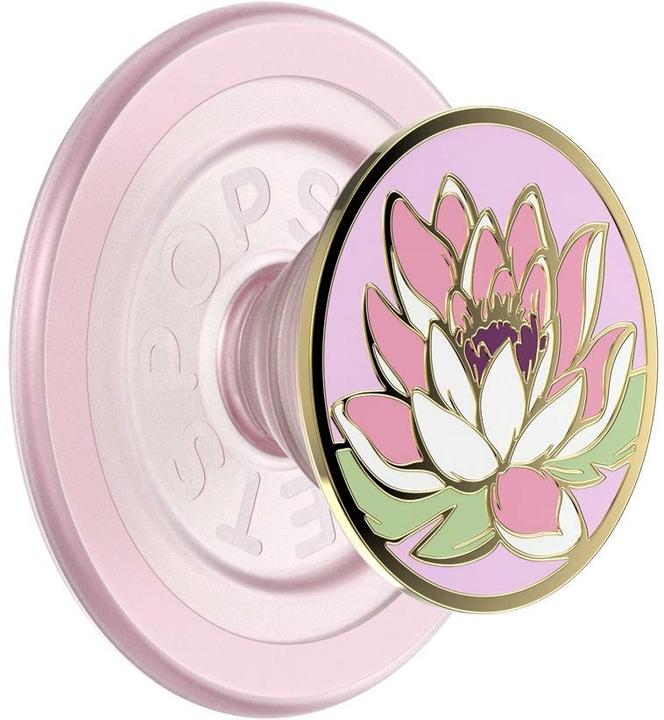 Produktbild PopSockets Halterung Enamel Water Lily MagSafe, Befestigung: Magnet